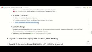 Day 9 – SQL Date Functions Explained | DATEDIFF, YEAR, MONTH, and Real-Time Calculations!