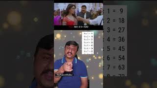 9 Times Table को ऐसे सीखो कि कभी न भूलो #education #maths #shorts