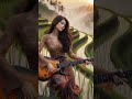 Heritage Meets Distortion: Indonesian Woman Guitarist’s Fierce Rock in Cultural Setting