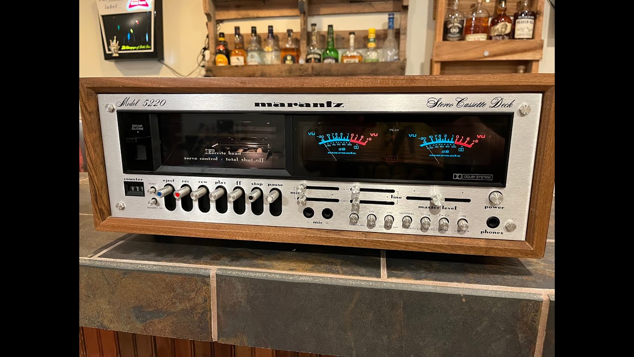 Vintage Cassette Deck Review: Marantz 5220 - Odd Design That Didn