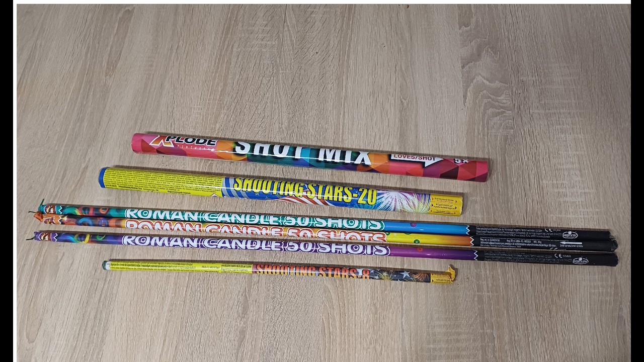 Tűzijátékok használata 4. rész: a római gyertya