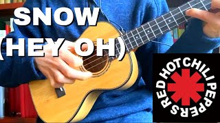 Video thumbnail of "Snow (Hey Oh)- Ukulele cover- Red Hot Chili Peppers"