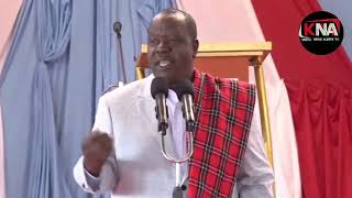 MATIANG'I: WENGINE WANATUDHARAU ETI JAMII NDOGO HAITAONGOZA KENYA. KAMA DAUDI, YA MUNGU NI MENGI.
