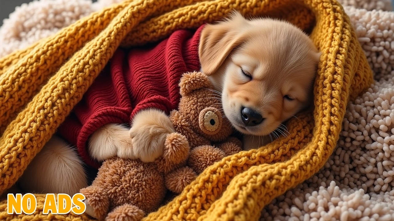 24 Hours of Relaxing Music 🐶🎅 Deep Sleep Puppy Calm Music 💖Dog Separation Anxiety Music 💤 No Ads