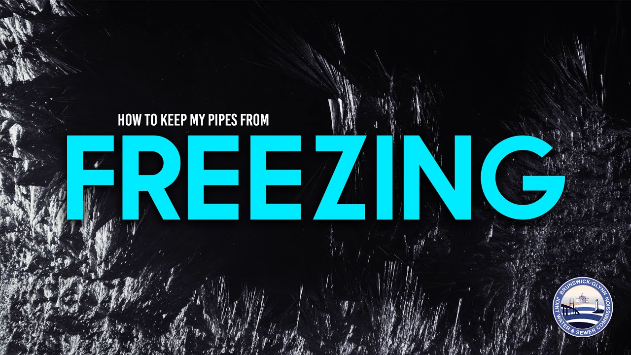 How to keep your pipes from freezing - YouTube