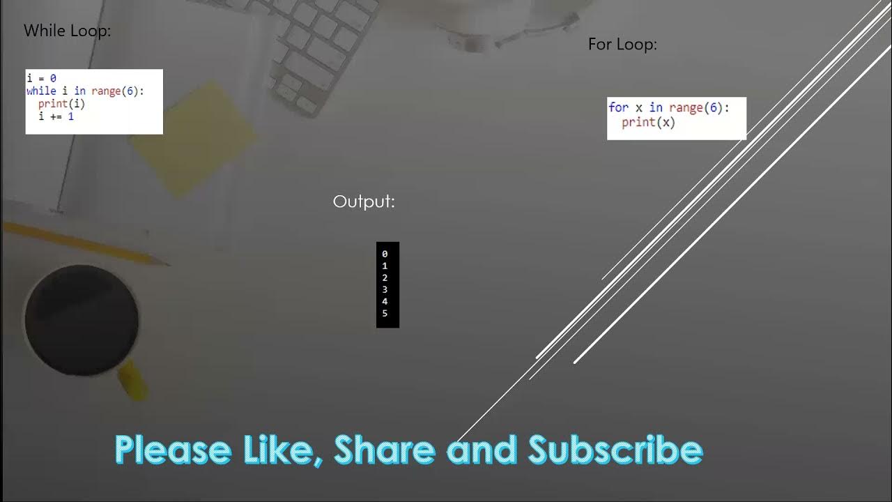 Part 14 Difference between while and For Loop - YouTube