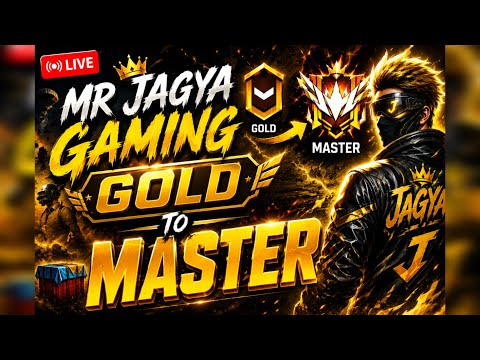 FREE FIRR RANK PUSH WITH SUBSCRIBR GOLD TO MASTER