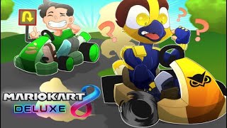 Vanoss first and last time playin Mario Kart! (Mario Kart 8 Deluxe Funny Moments)