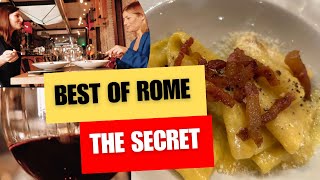 BEST OF ROME: SERIES 1: EPISODE 1: Best Restaurant in Rome!
