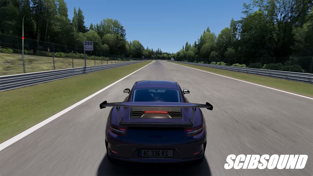 Porsche 911 GT3 RS - Assetto Corsa Sound Mod - 2 Variations