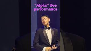 #ChaEunWoo💜 sings 'Aloha' with the MND band (English translated)