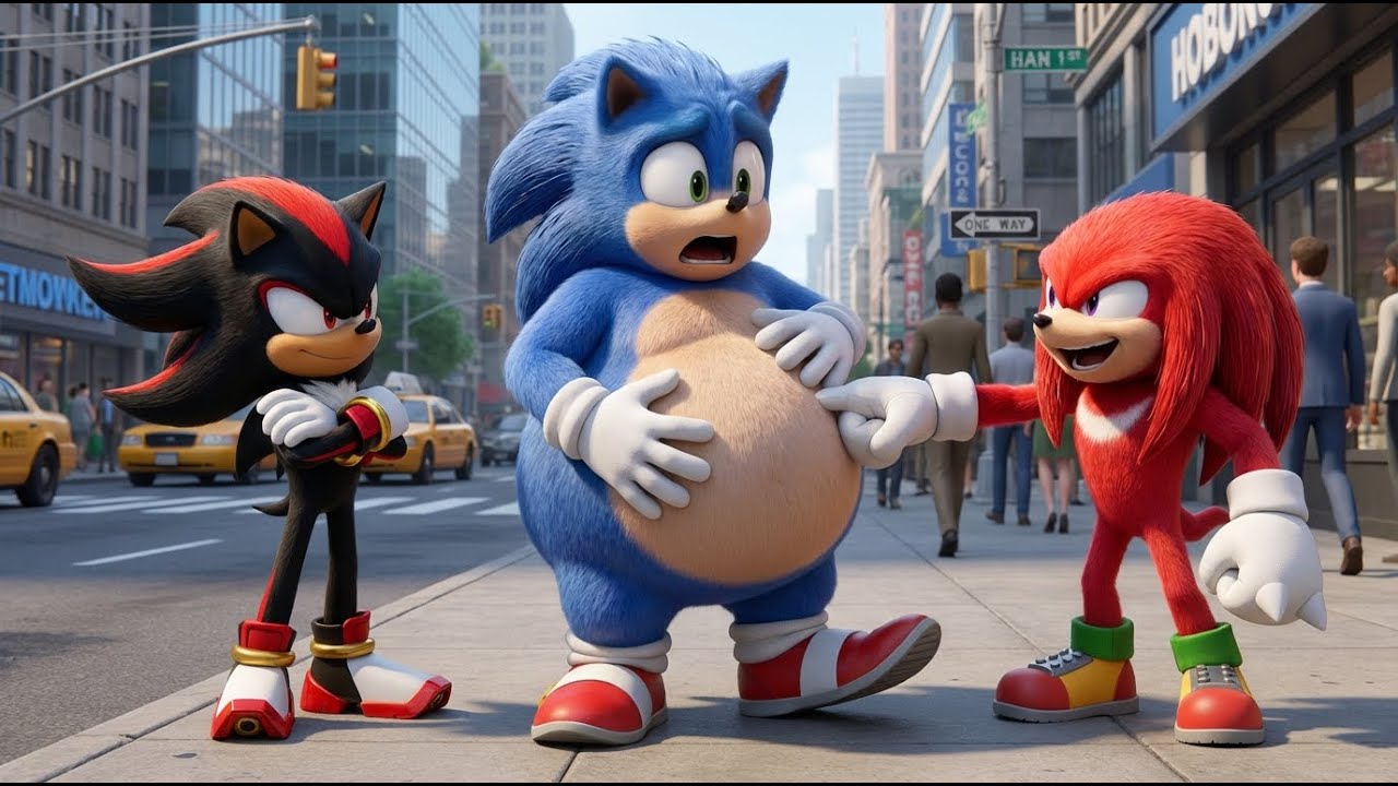 FAT SONIC ➜ BOXING CHAMPION 🥊 | Sonic vs Shadow Ultimate Transformation (3D Movie)