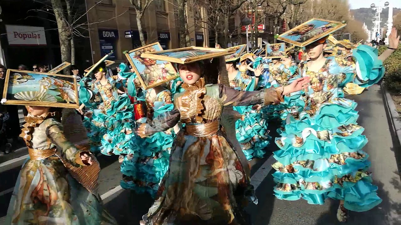 Carnaval 2019. San Sebastián. Intxaur Txiki
