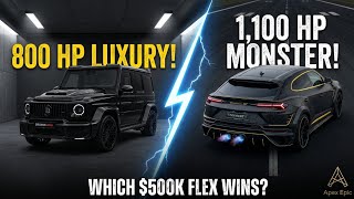 $500k SUV Showdown: Brabus 800 vs Mansory Venatus (Apex Epic)
