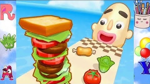 Sandwich Runner! All Level Gameplay Android,iOS   NEW APK BIG UPDATE! FavoriteGames!