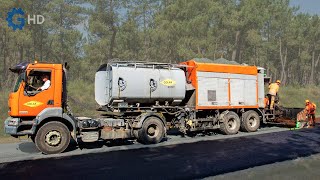 The Most Modern Trucks For Road Construction That you must see ▶ Asphalt renovation technologies