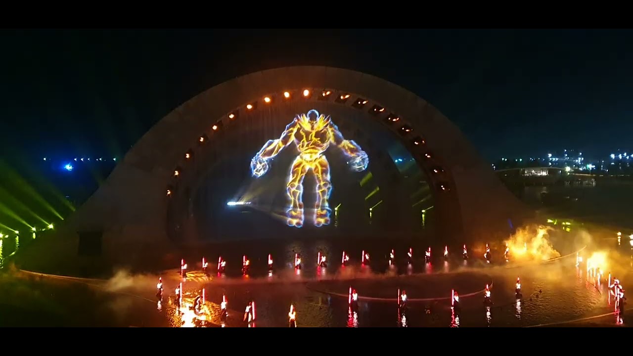 Festival show at sunset town, phu quoc, Vietnam. 11 jan 2026