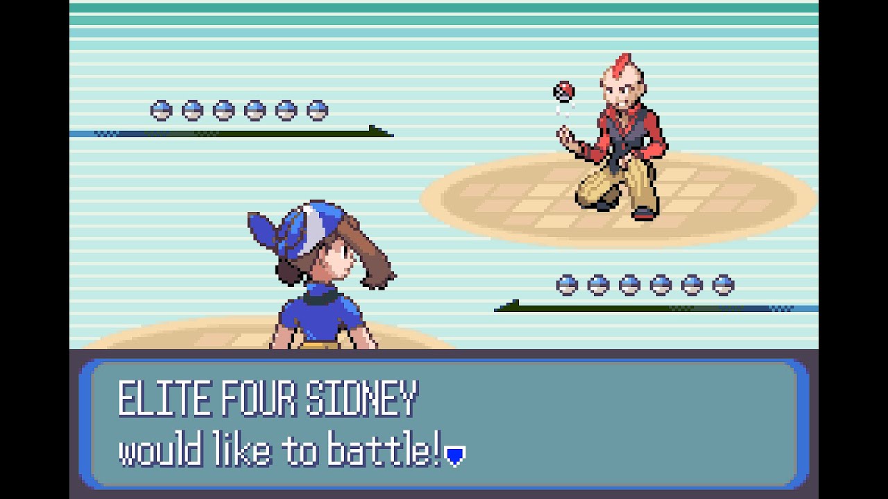 Pokemon Royal Sapphire • Elite Four Sidney - Isle Temple [Rematch]