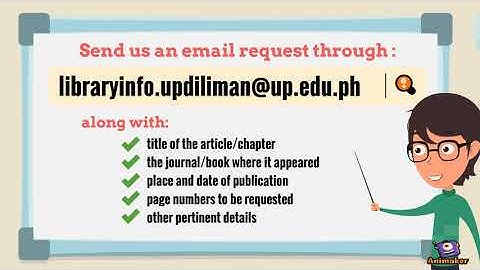 ISaIS: Document Delivery Service