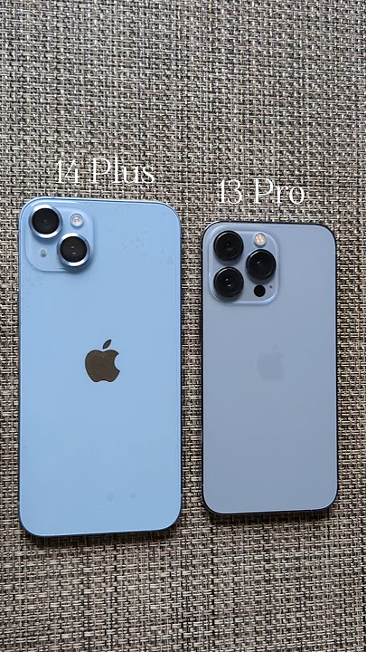 Apple iPhone 14 Plus vs Apple iPhone 13 Pro