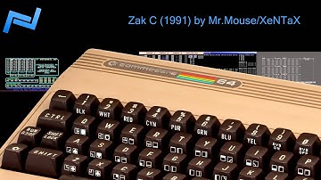 Zak C (1991) - Mr.Mouse/XeNTaX - Commodore 64 Music