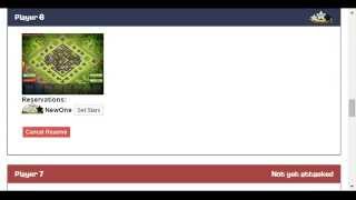 Clash of Clans War Management Tools screenshot 2