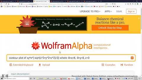 Plotting Atomic Orbitals with WolframAlpha