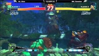 SBR 1.3 SSF4AE2012 Top8 SL Exis vs DB Somniac 2/2