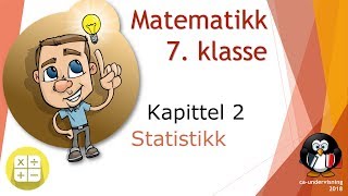 Matematikk 7 - Intro kapittel 2 - Statistikk