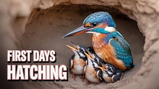White-breasted Kingfisher hatched 🐦✨
