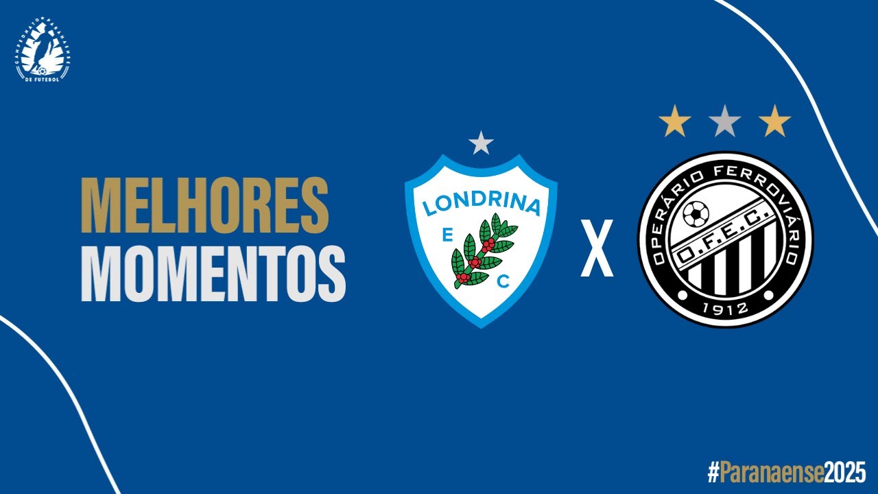 MELHORES MOMENTOS | LONDRINA 1 (1) X (4) 2 OPERÁRIO | CAMPEONATO PARANAENSE 2025 | 15ª RODADA