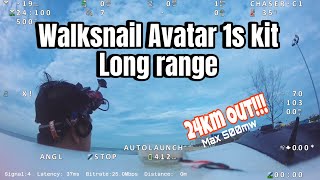 Walksnail Avatar Mini 1s VTX - Range Test - Big Surprise!