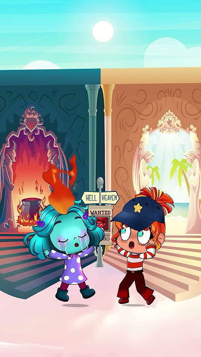 POV Heaven or Hell Challenge - Anxiety Decides Who Goes to Heaven or Hell #insideout2