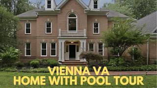 Victoria Farms Vienna VA Home With Pool Tour 10301 Forest Maple Rd Vienna VA 22182