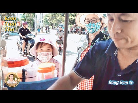 Kem Tuổi Thơ -Kem Đường Quê, Trước Cổng Trường Tiểu Học A Vĩnh Phú Ạ. (Hùng kem tv) - youtube
