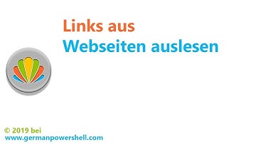 Links aus Webseite auslesen | PowerSHELL deutsch