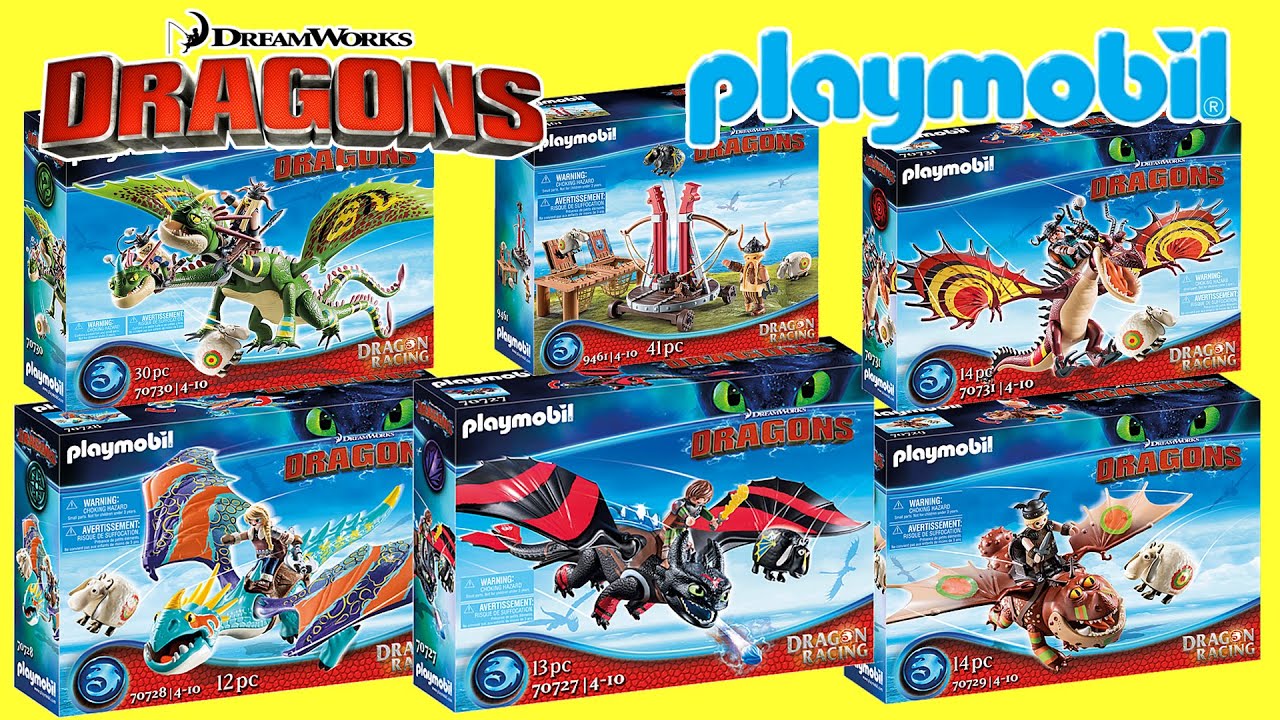 Playmobil Playmobil 70730 Dreamworks Dragons Dragon Racing Playset