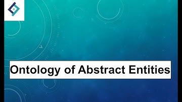 Introduction to Abstract Entities - Introduction to Metaphysics