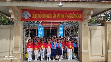 Video clip thiếu nhi các dân tộc hát Quốc ca tại các địa chỉ đỏ “Em yêu Tổ quốc Việt Nam”.