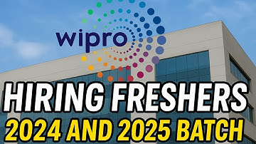 Wipro WILP Hiring 2025 | Wipro Work Integrated Learning Program | Wipro Jobs for Freshers 2025