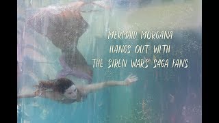 Mermaid Morgana of Circus Siren Pod Mermaids Hangs Out With Siren Wars Saga Fans