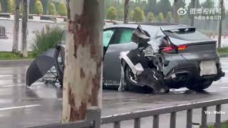 Ferrari Purosangue split in half