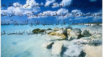 سورة لقمان الايات 1 الى 11