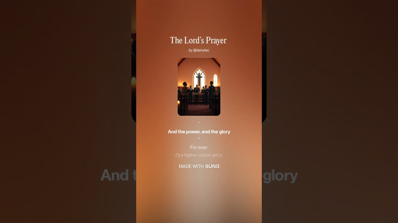 The Lord’s Prayer  - 