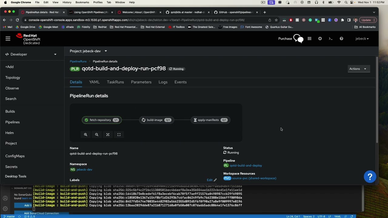 OpenShift Pipelines Demo