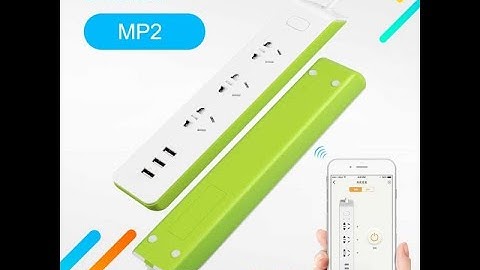 Broadlink MP2 WiFi Enabled Smart Power Strip With 3 USB Charging Port