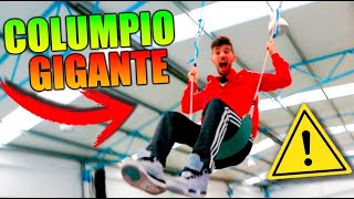 CREAMOS UN COLUMPIO GIGANTE *PELIGROSO* EN LAS OFICINAS DE LA NEW LEVEL !! Makiman