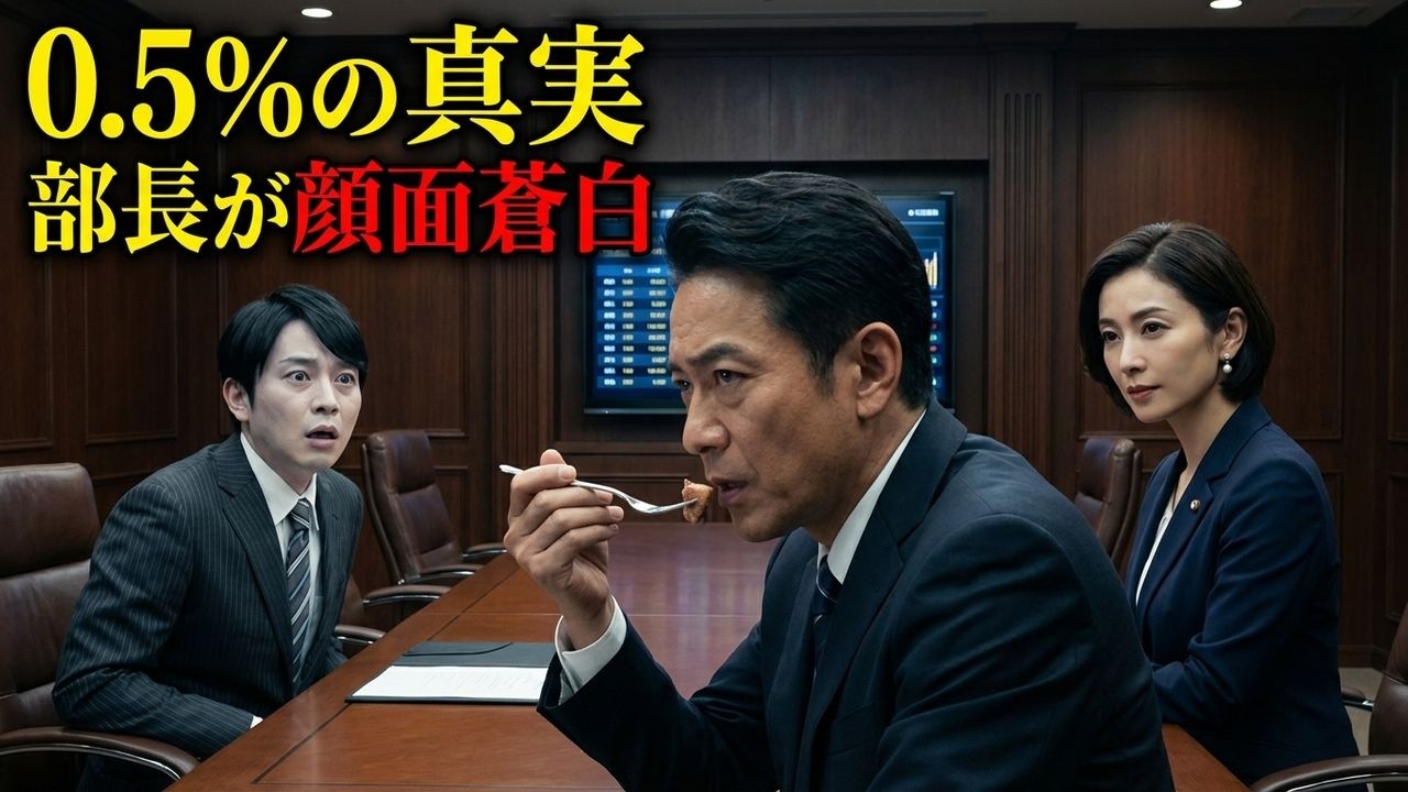 16年窓際社員の俺が0 5%の醤油で部長を黙らせた結果