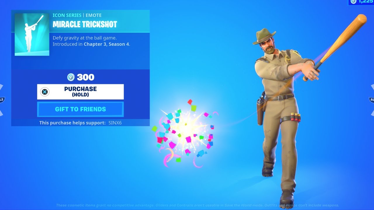 Fortnite secret emote 😳 YouTube