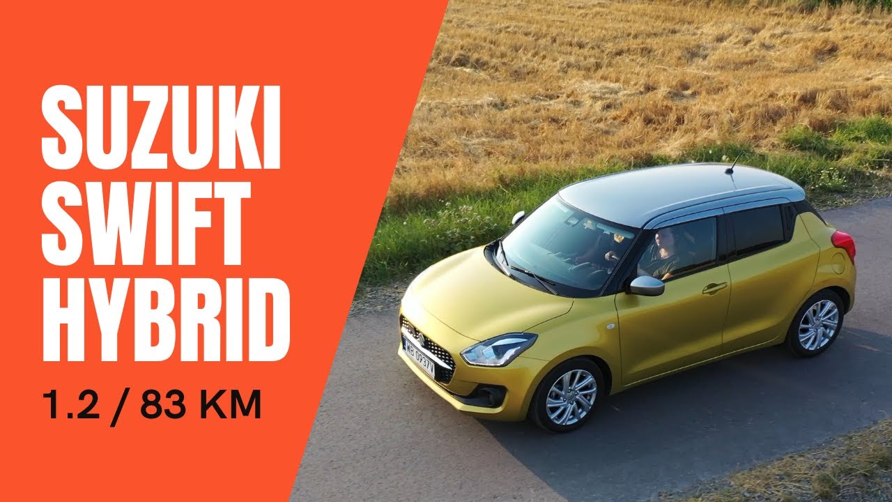 Suzuki Swift Hybrid (2021) - najtańsza hybryda na rynku - TEST